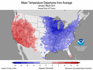 January–March 2014 North American cold wave 